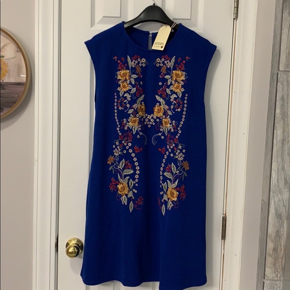 Blue dress
